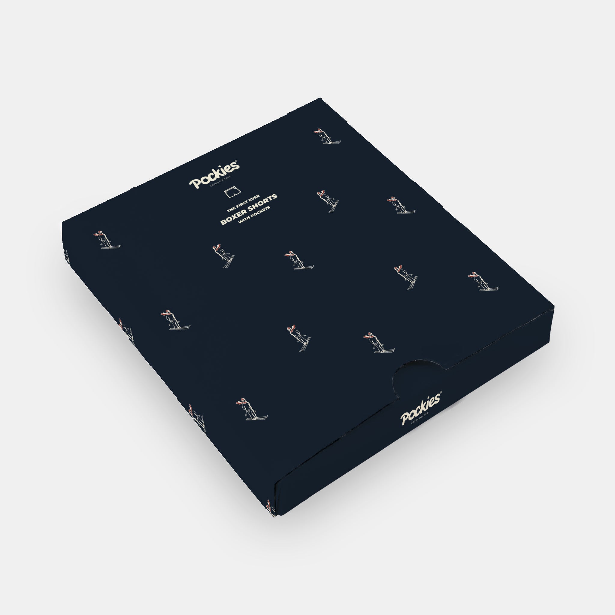 Ski Man Boxers - Navy
