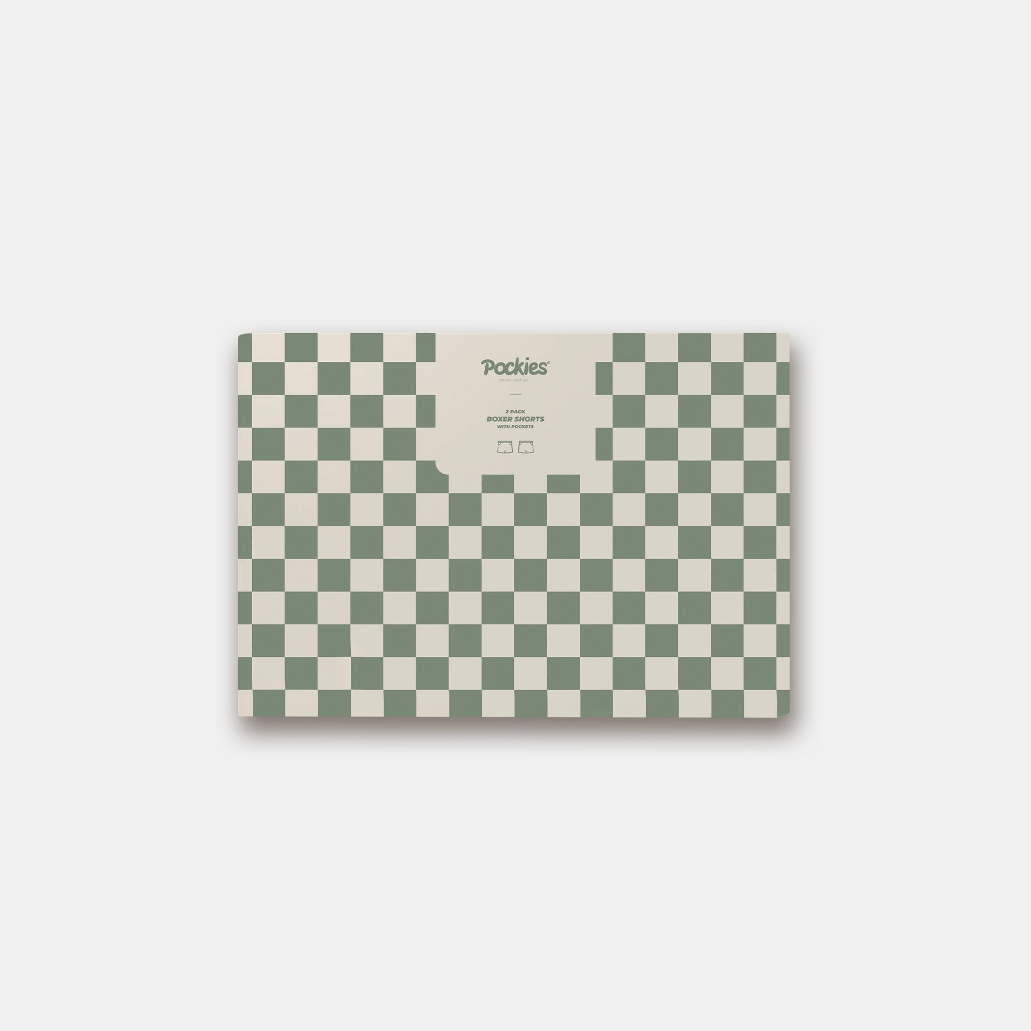 2-Pack Checkers Boxers