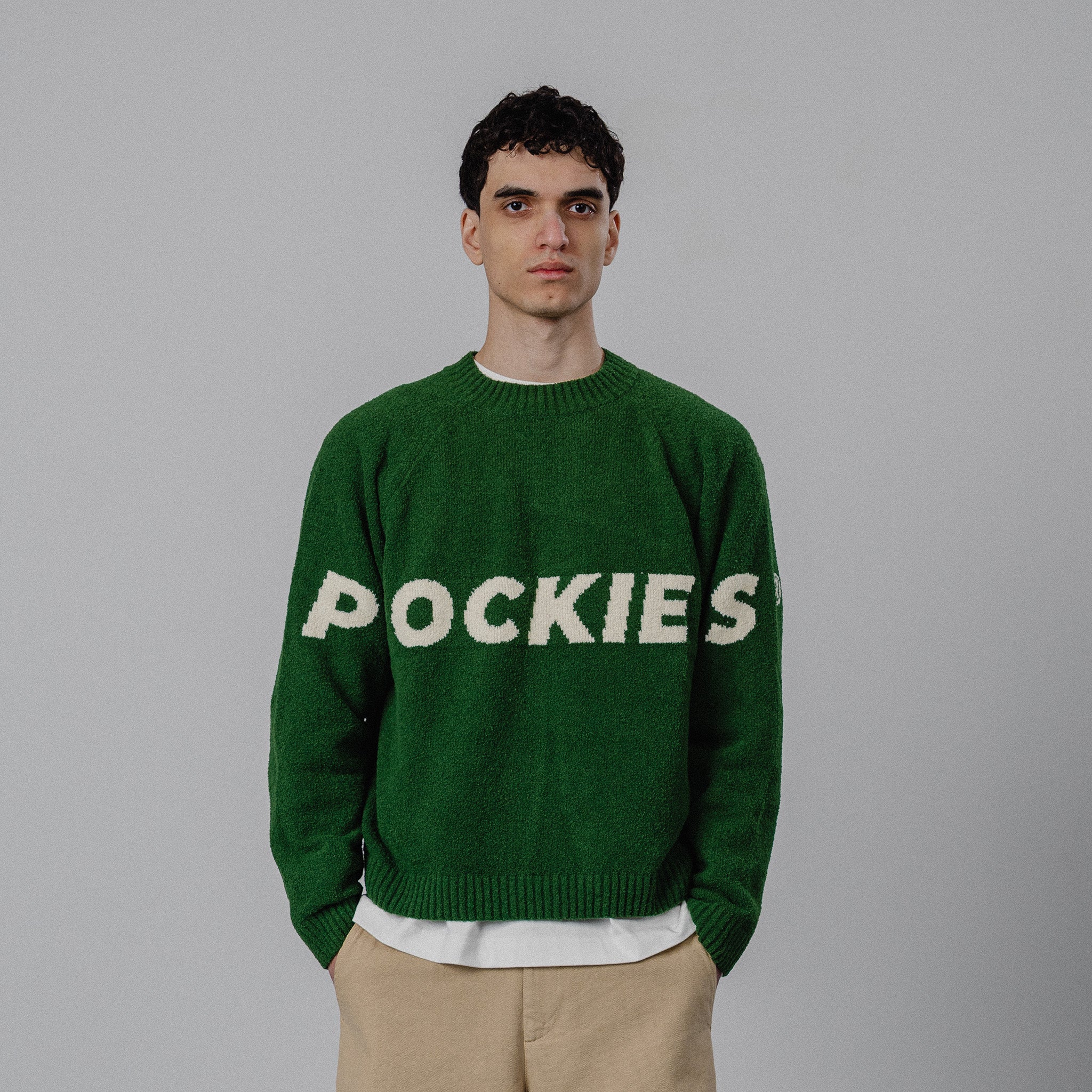 Boucle Knit - Grass