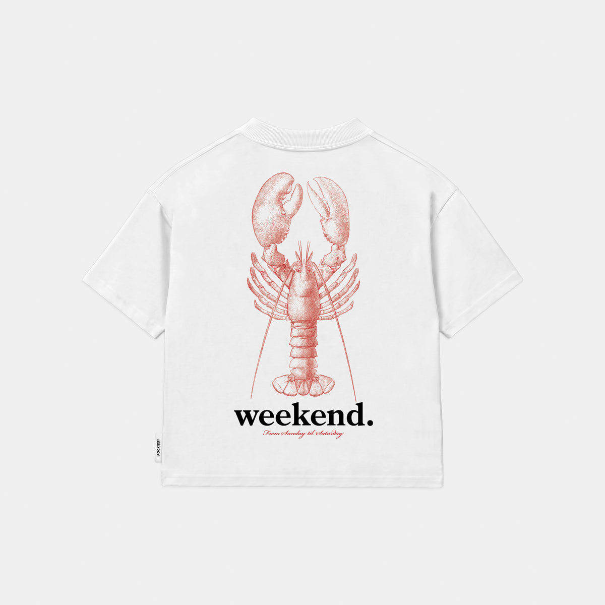 Lobster Weekend Tee - White