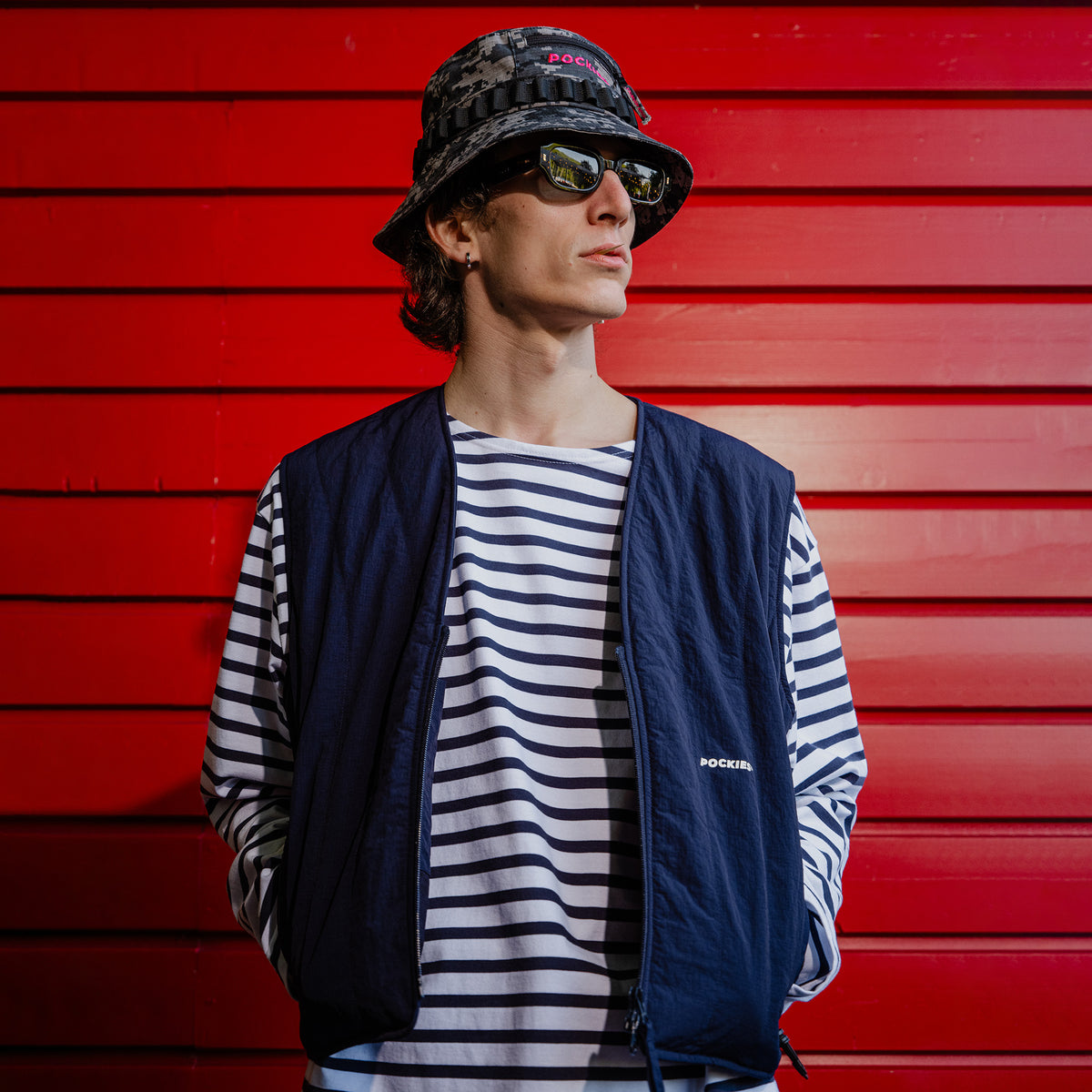 Market Vest - Navy