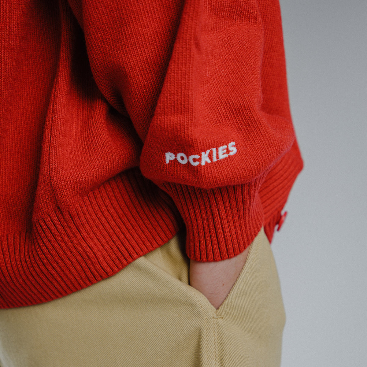 Broke Cardigan - Red