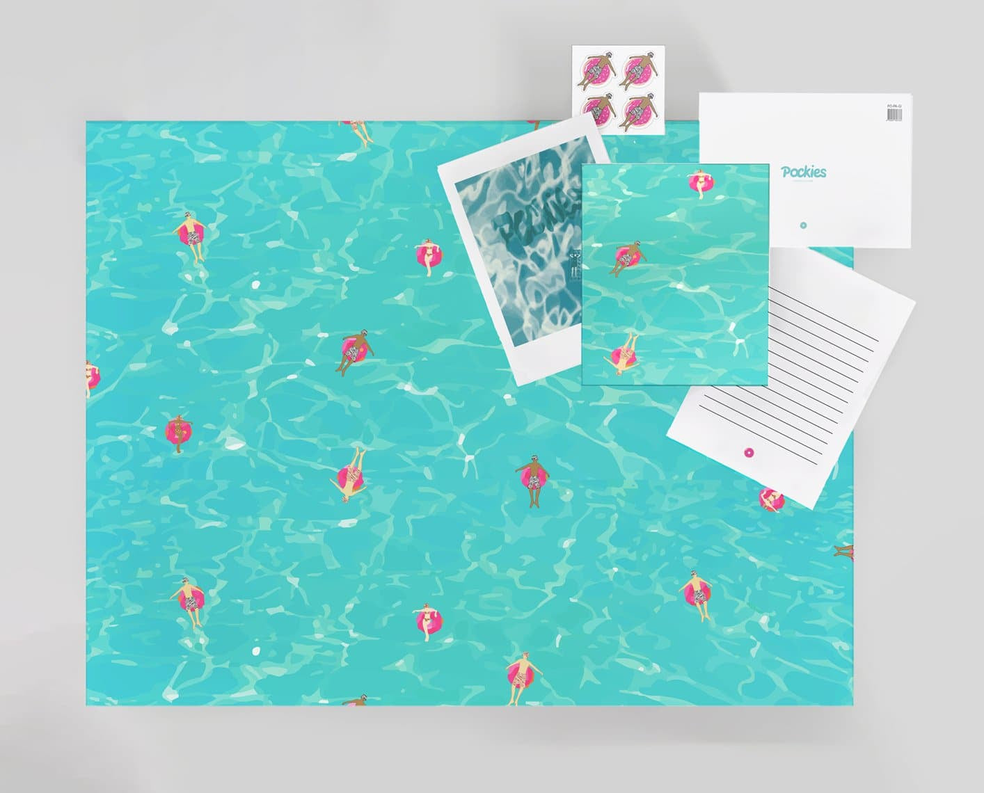 Pool Party Giftwrap